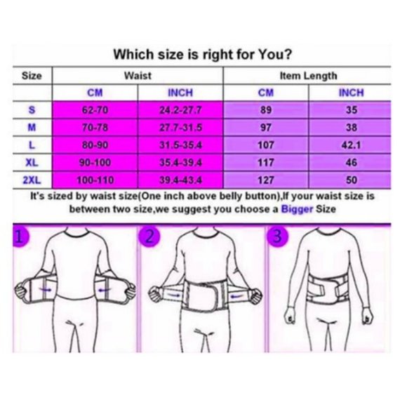 Esteemed Queen Waist Snatcher Waist Trainer Sizes M-5XL Purple NEW - Picture 4 of 4